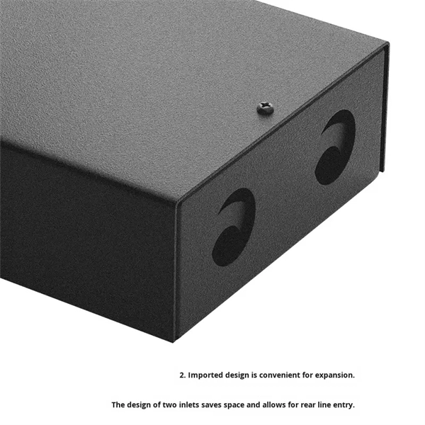 Ventilation of cable trays with tubing