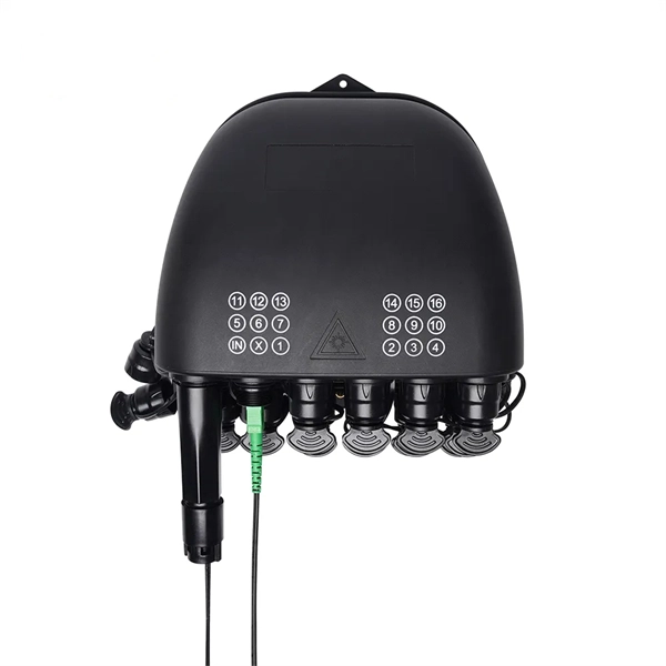 Where to connect the main cable of the optical splitter