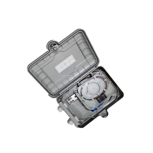 The fiber optic adapter is a flange