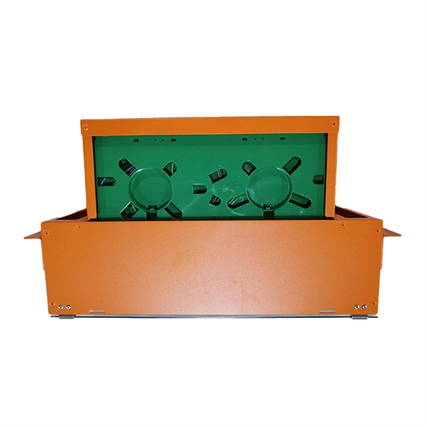 How many levels can a distribution box be divided into at most