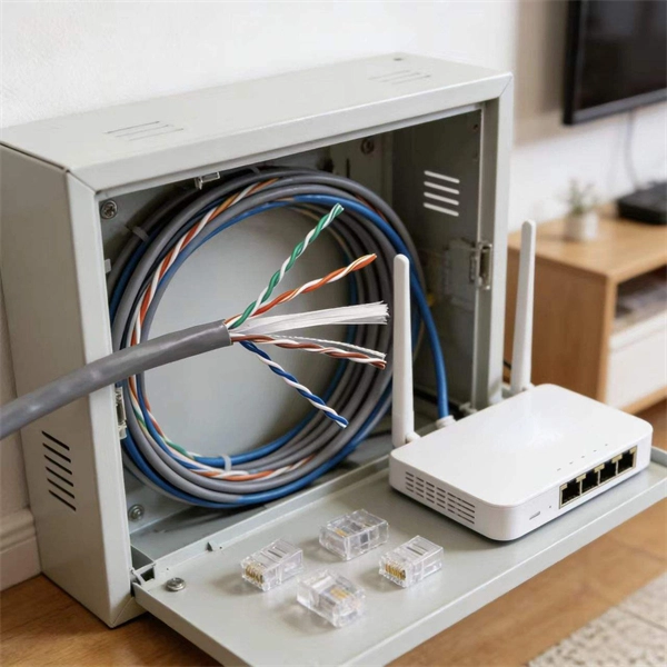 How to fix the elbow of a vertical cable tray