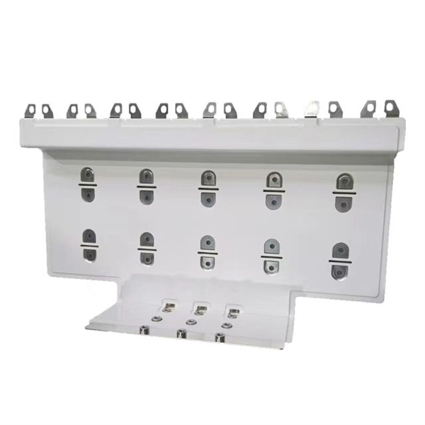 Network cabinets in the distribution room