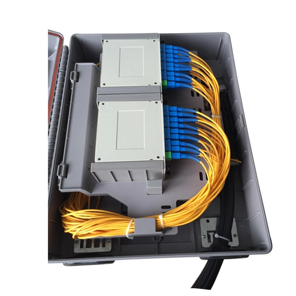 Wiring and parallel connection of distribution box