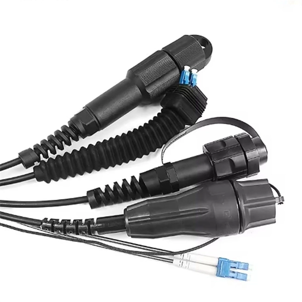 Waterproofing measures for vertical cable trays