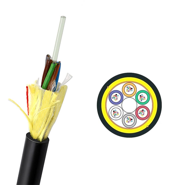 How to secure fiber optic cables to a box 