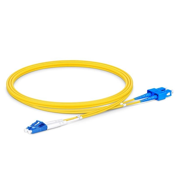 How far apart should the cable management rack and equipment be