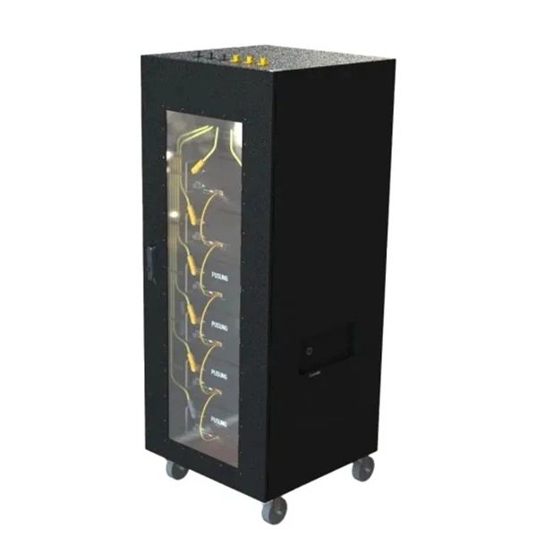 Where should the fiber optic switch be plugged in