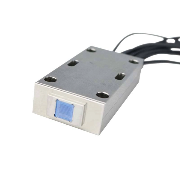 What types of interference are fiber optic communications least susceptible to