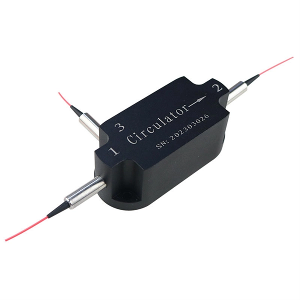What is the working principle of a circular fiber optic sensor